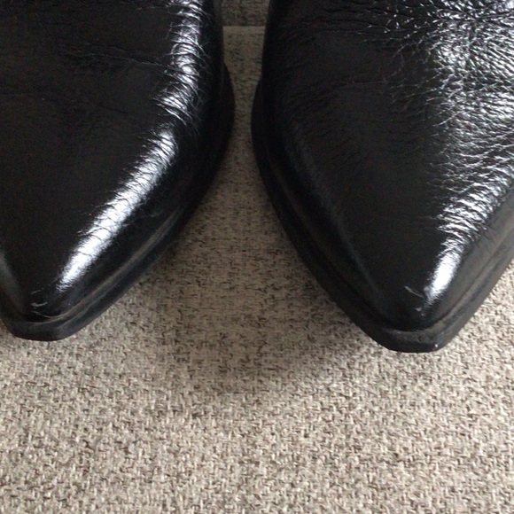 Everlane The Boss Boot – Black Pebbled Leather – Size 6 - Picture 4 of 12